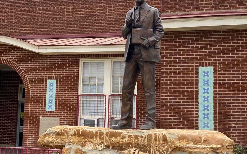 Statue of President Lyndon B. Johnson