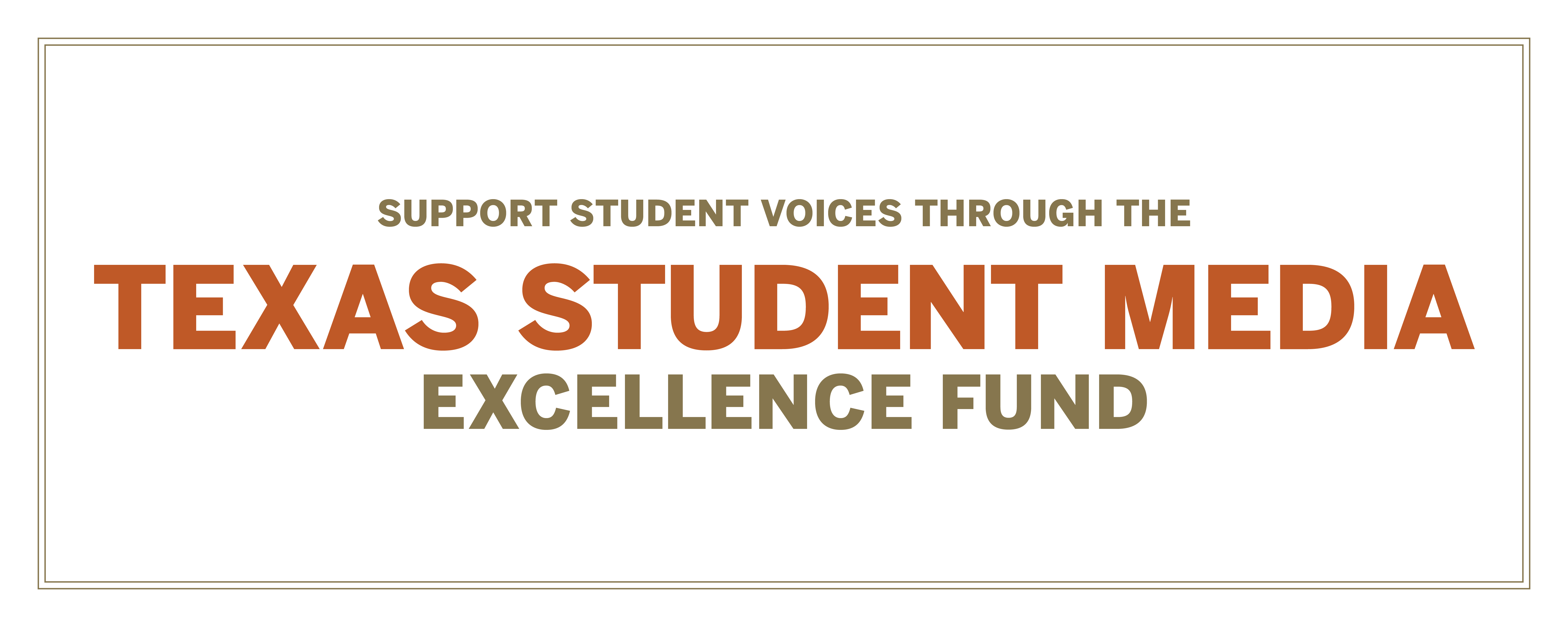 Donate to the TSM Excllence Fund
